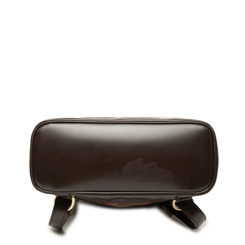Louis Vuitton Damier Soho Backpack Brown Leather — view 3