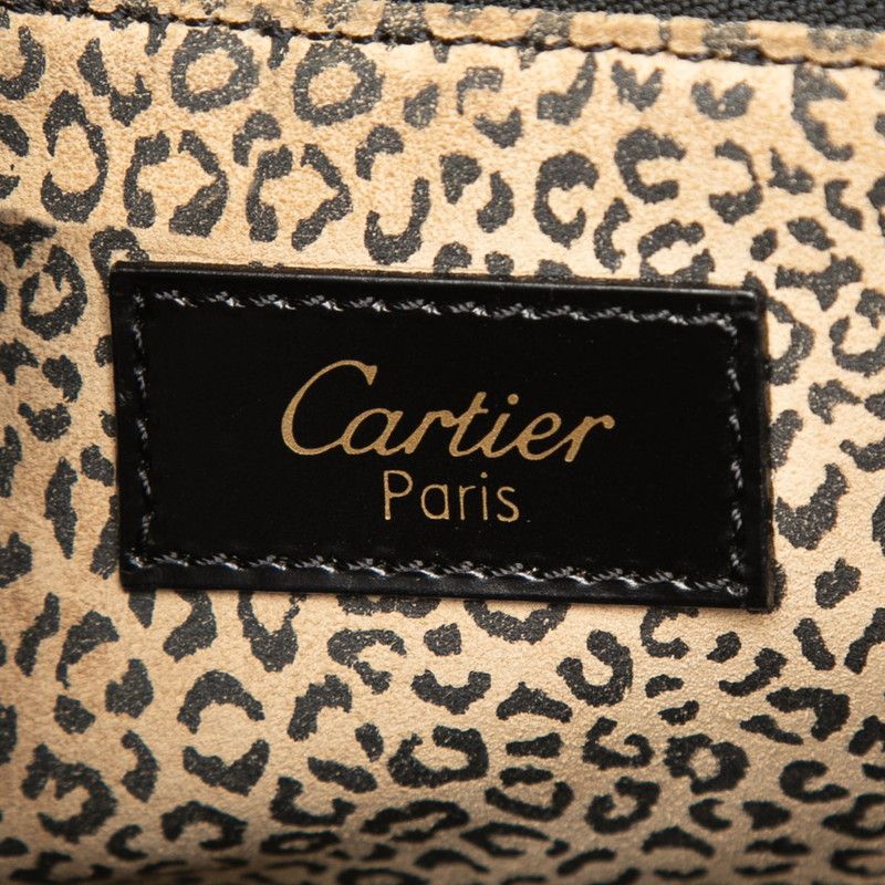 Cartier Panthere Tote Black Leather — view 5