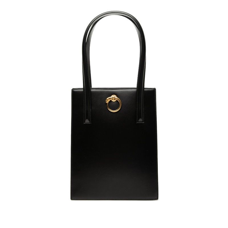Cartier Panthere Tote Black Leather