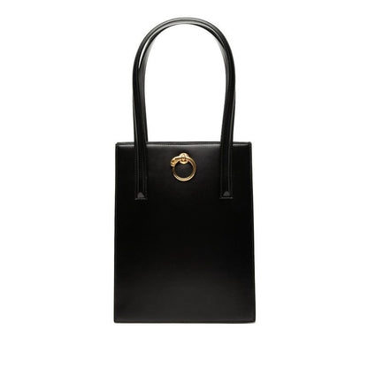 Cartier Panthere Tote Black Leather