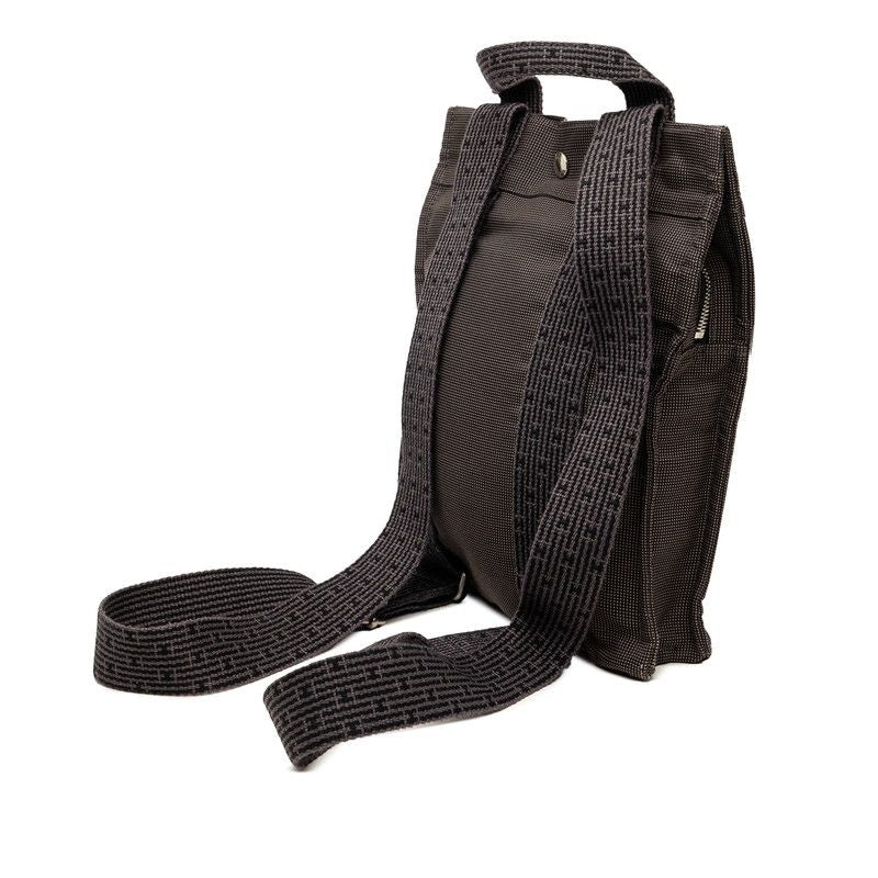 Hermes Her Line a Dos PM Backpack Gray Canvas — view 2