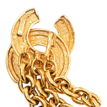 Chanel Quilted CC Logo Chain Belt Gold Plated — view 5