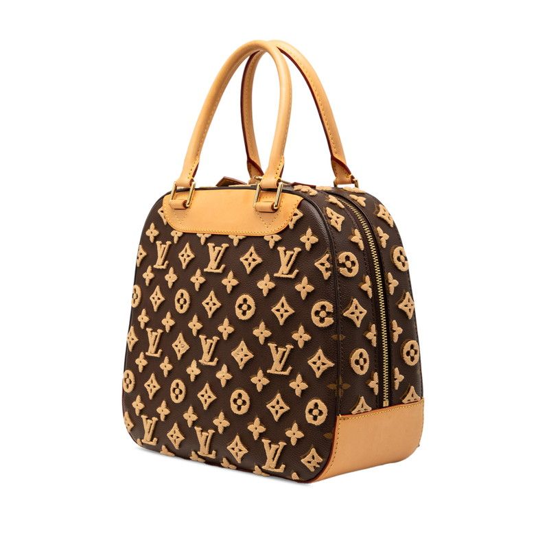 Louis Vuitton Monogram Tufting Deauville Cube Handbag Leather — view 2