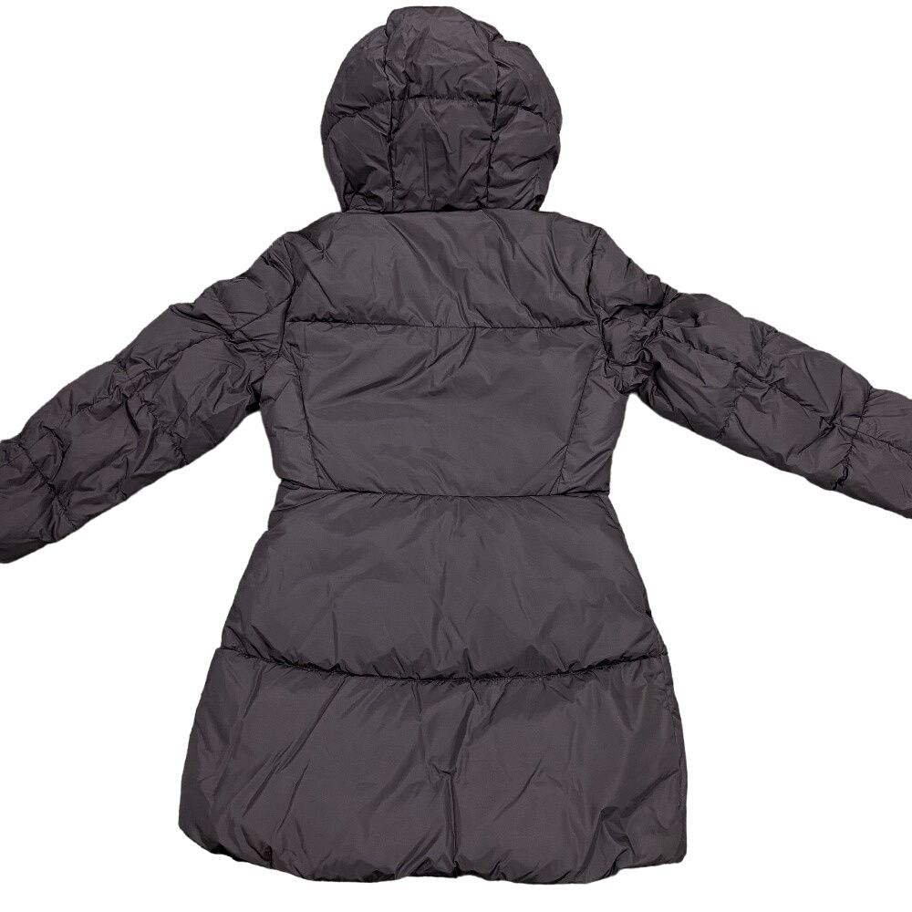 Prada Triangle Logo 38 Nylon Down Jacket Black — view 2