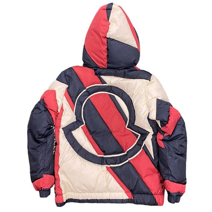 Moncler Cles Ig Green Plunger Genius 1 Nylon Down Jacket Black — view 2