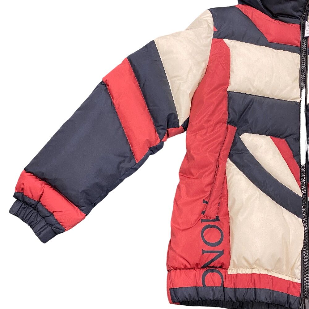 Moncler Cles Ig Green Plunger Genius 1 Nylon Down Jacket Black — view 6