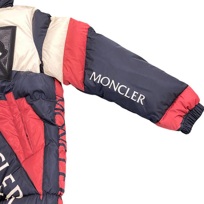 Moncler Cles Ig Green Plunger Genius 1 Nylon Down Jacket Black — view 5