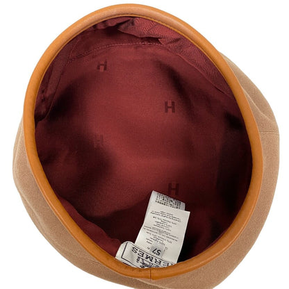 Hermes Series Brown Diamond Beret — view 6