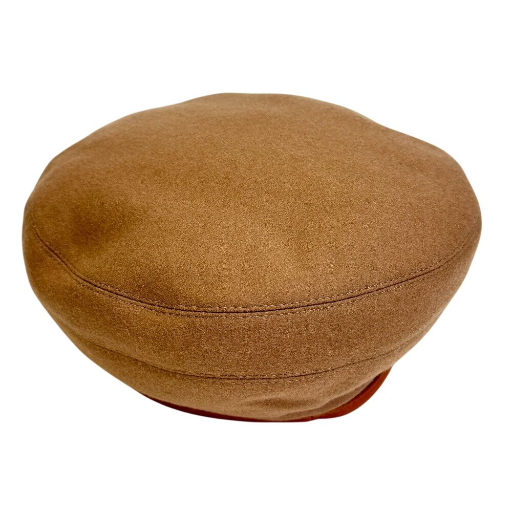 Hermes Series Brown Diamond Beret — view 2