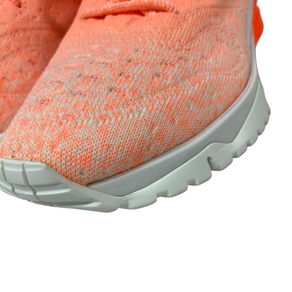 Louis Vuitton Vnr Line 6 LV Logo Fabric Sneakers Orange — view 3