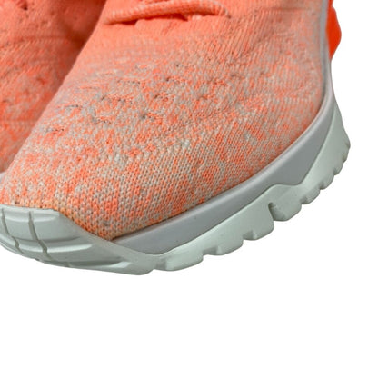 Louis Vuitton Vnr Line 6 LV Logo Fabric Sneakers Orange — view 3