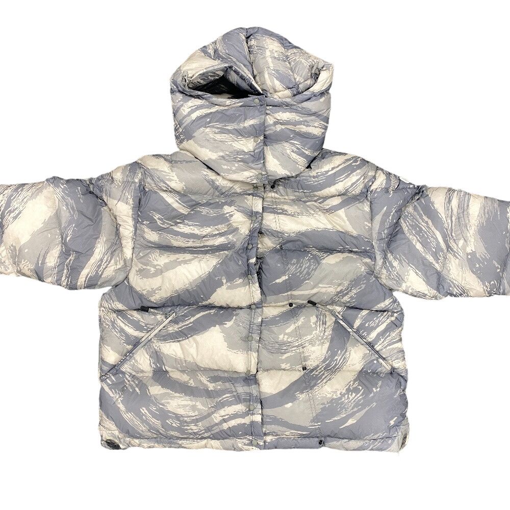 Moncler Galenstockis Print Genius Haiku 00 Nylon Down Jacket Gray — view 2