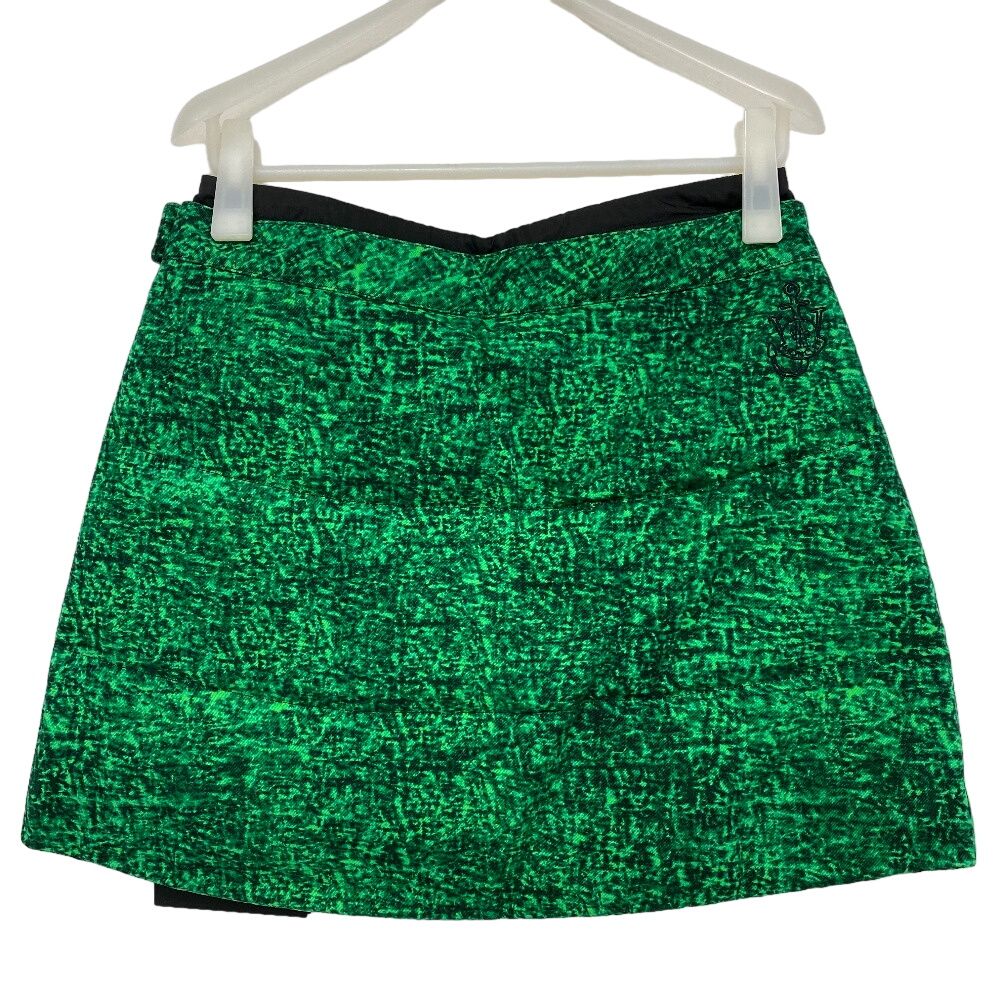 Moncler JW Anderson Down Cotton Skirt Green — view 2