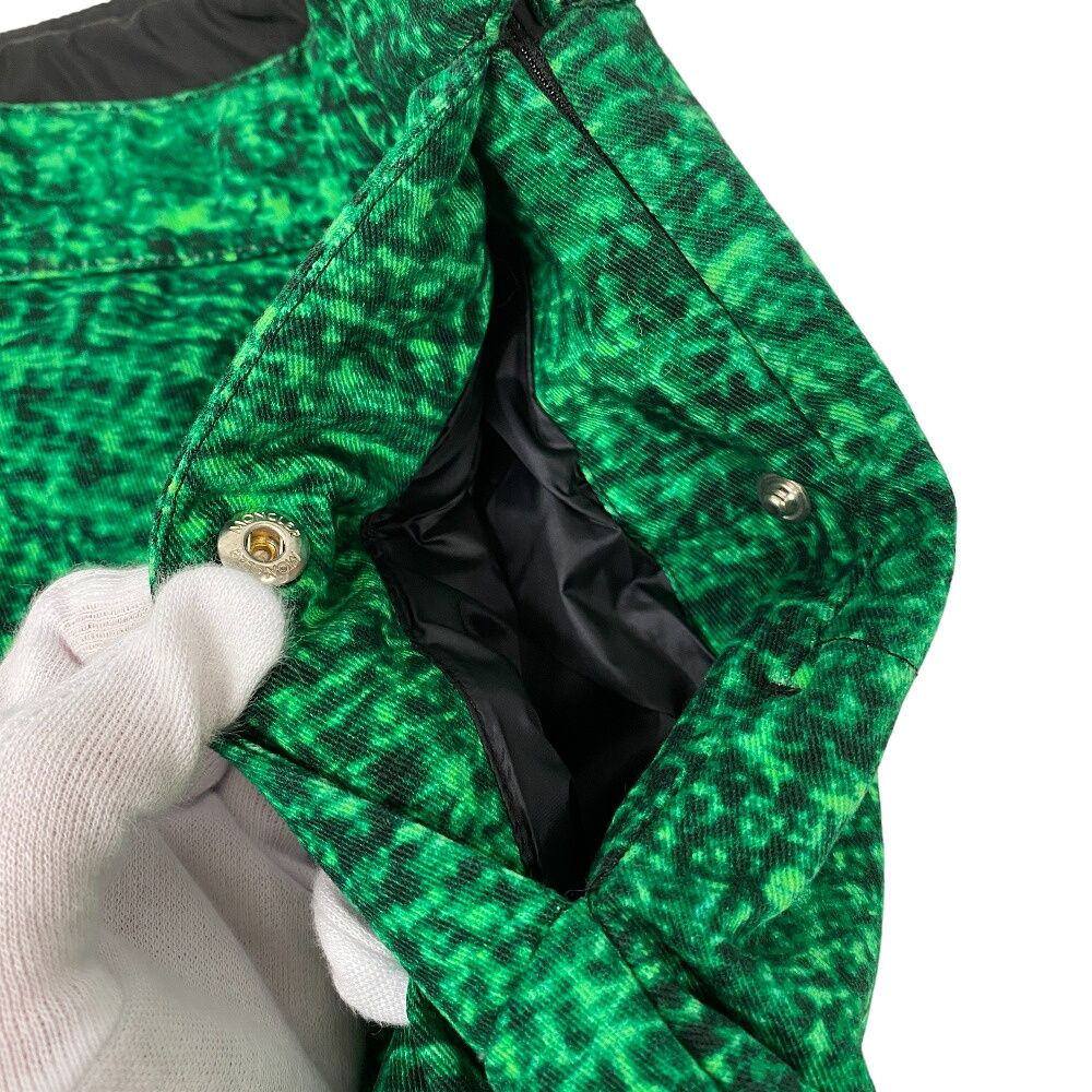 Moncler JW Anderson Down Cotton Skirt Green — view 5