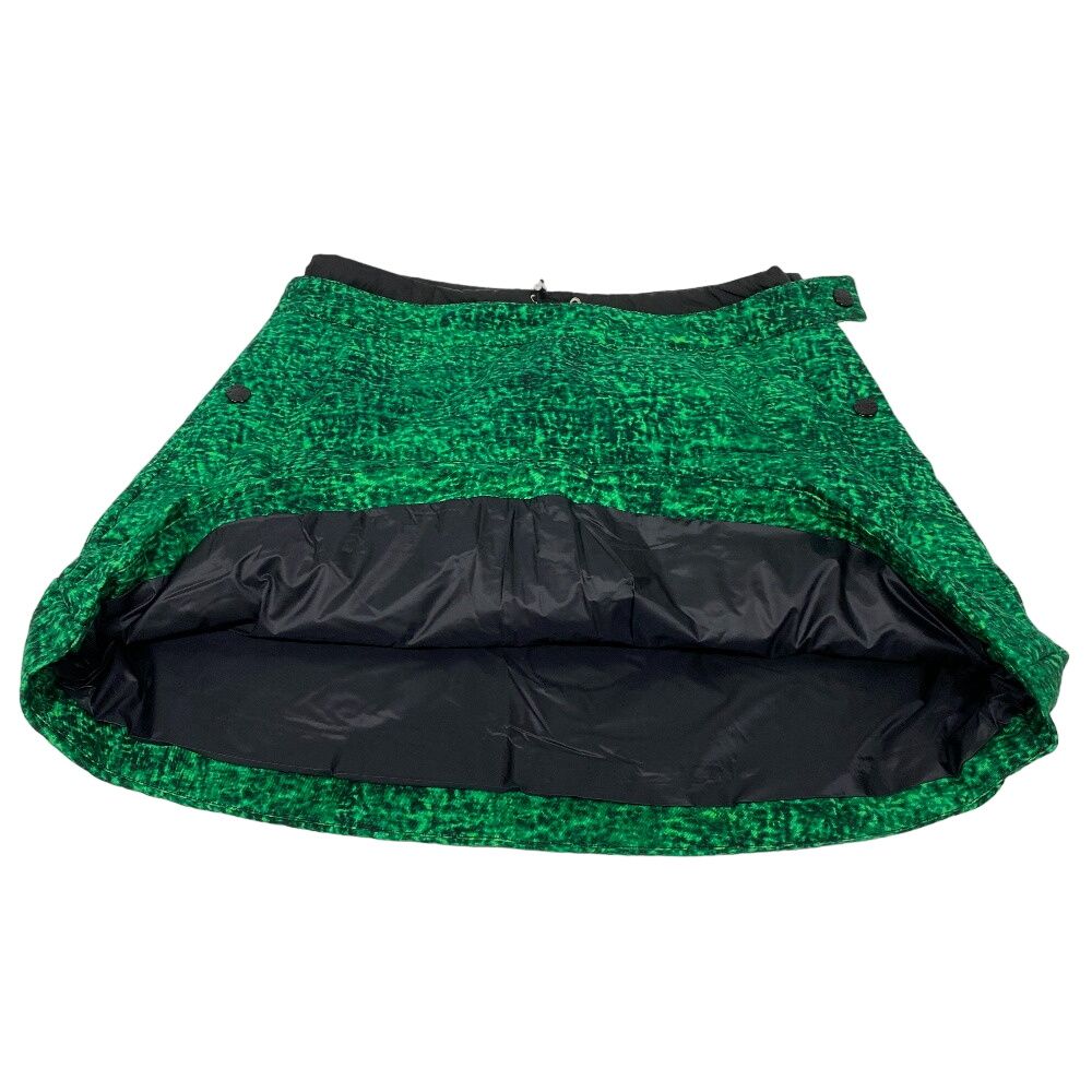 Moncler JW Anderson Down Cotton Skirt Green — view 6
