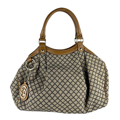 Gucci Handbag Diamante Brown