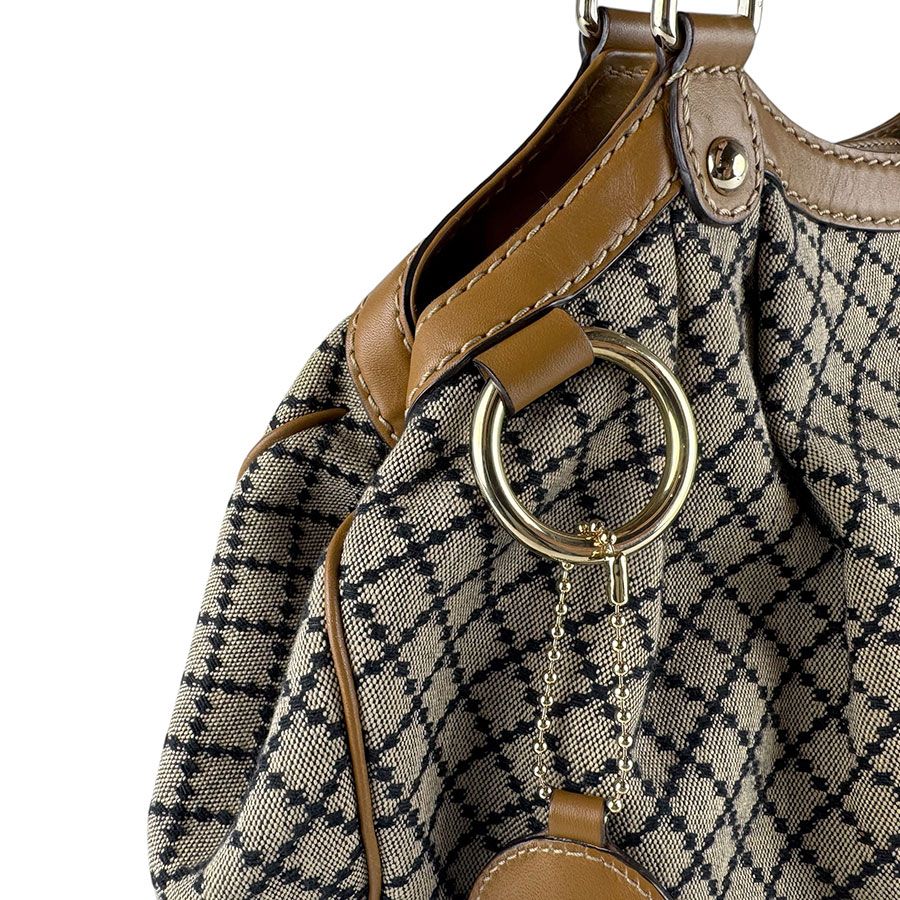 Gucci Handbag Diamante Brown — view 6