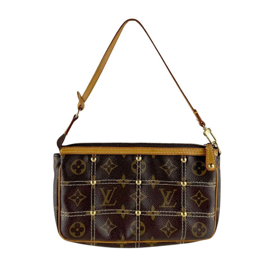 Louis Vuitton Handbag Monogram Rivet Pochette — view 3