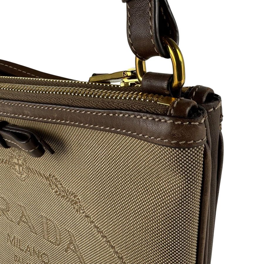 Prada Shoulder Bag Logo Jacquard — view 8