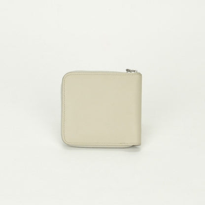 Hermes Zip Wallet Bifold Mini Color Cles Craie White Silver — view 2
