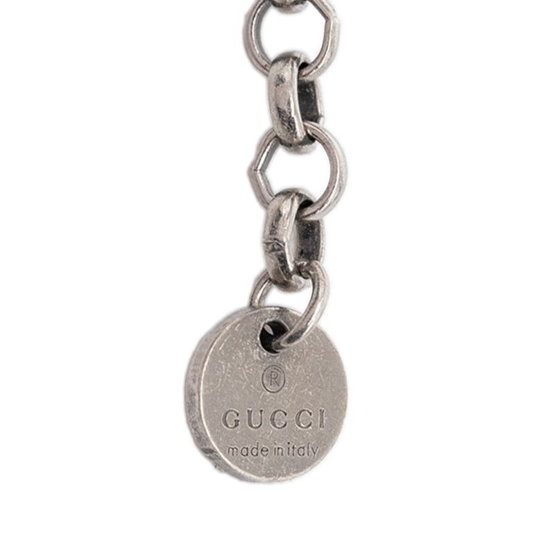Gucci Ghost Heart Chain Pendant Silver — view 6