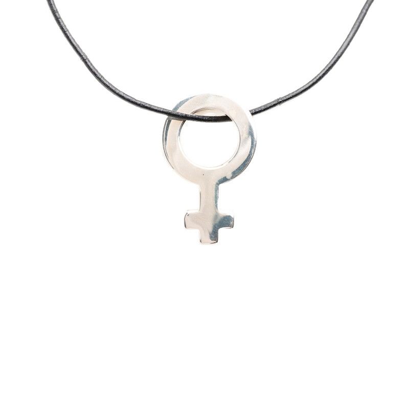 Gucci Female Symbol Pendant Silver
