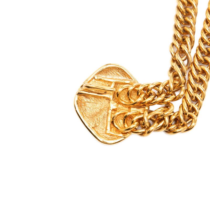 Chanel Vintage Quilted Belt Gold Plated — view 4