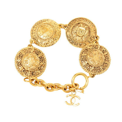 Chanel CC Logo 31 Rue Cambon Chain Bracelet Plated — view 4