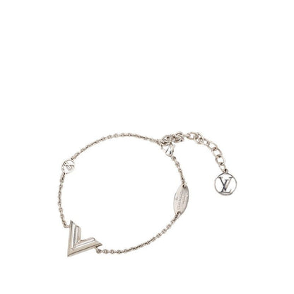 Louis Vuitton Bracelet Essential Chain Silver Metal