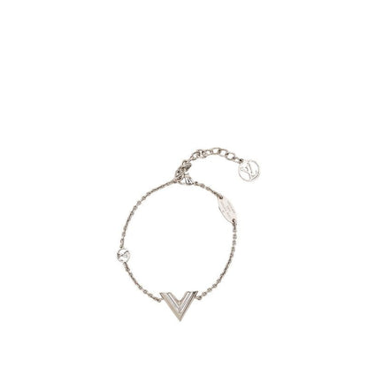 Louis Vuitton Bracelet Essential Chain Silver Metal — view 2