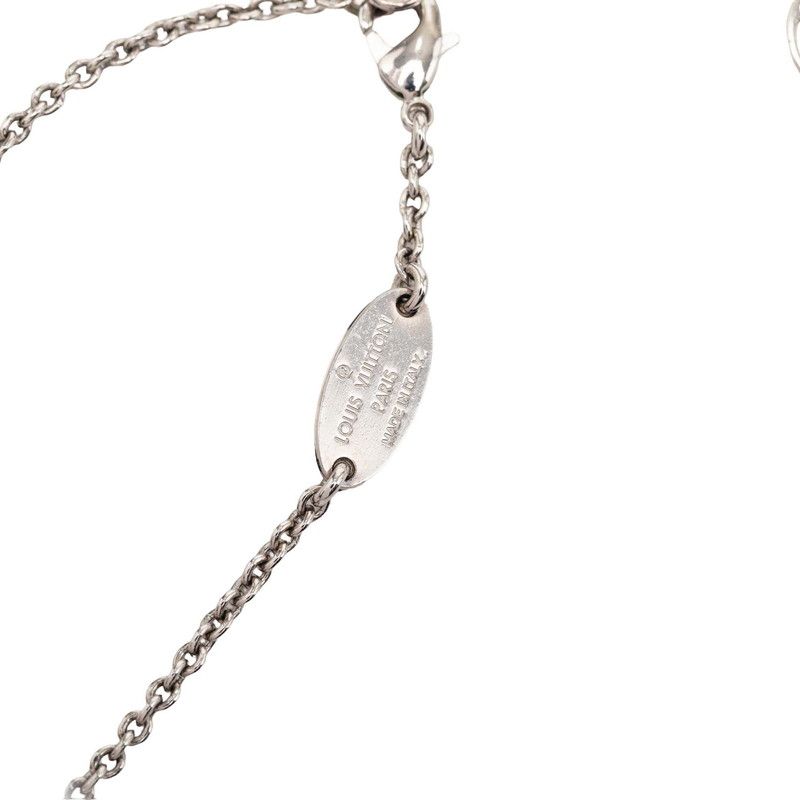 Louis Vuitton Bracelet Essential Chain Silver Metal — view 6