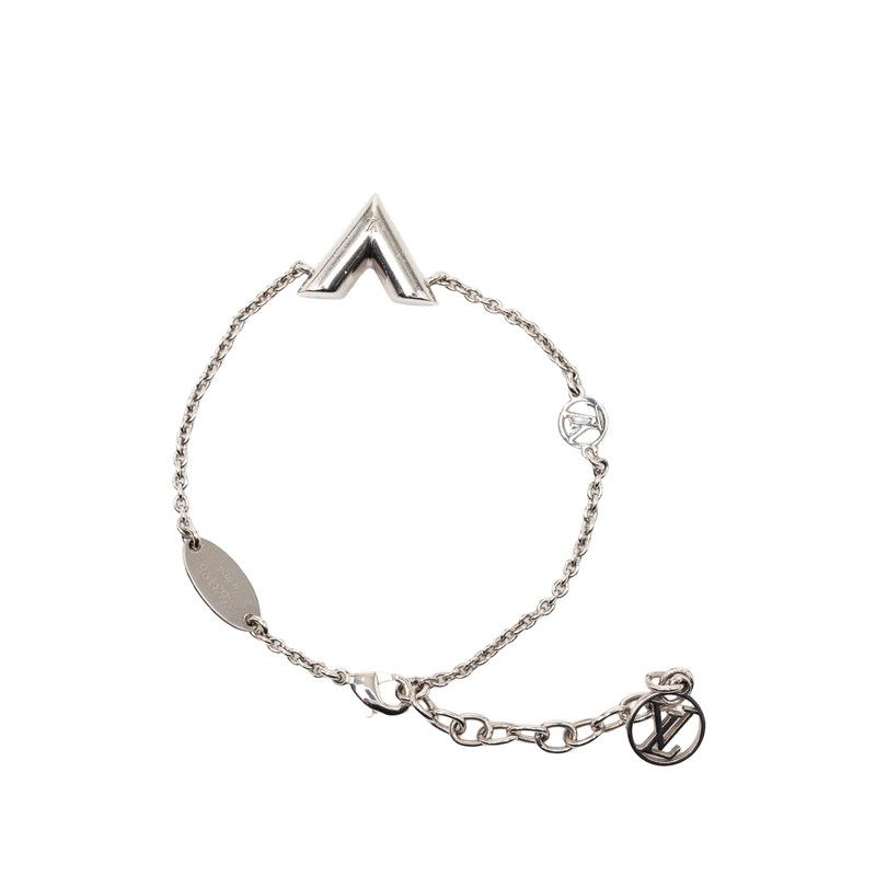 Louis Vuitton Bracelet Essential Chain Silver Metal — view 3
