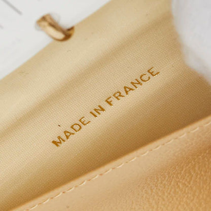 Chanel CC Logo Agenda Notebook Cover Beige Leather — view 9