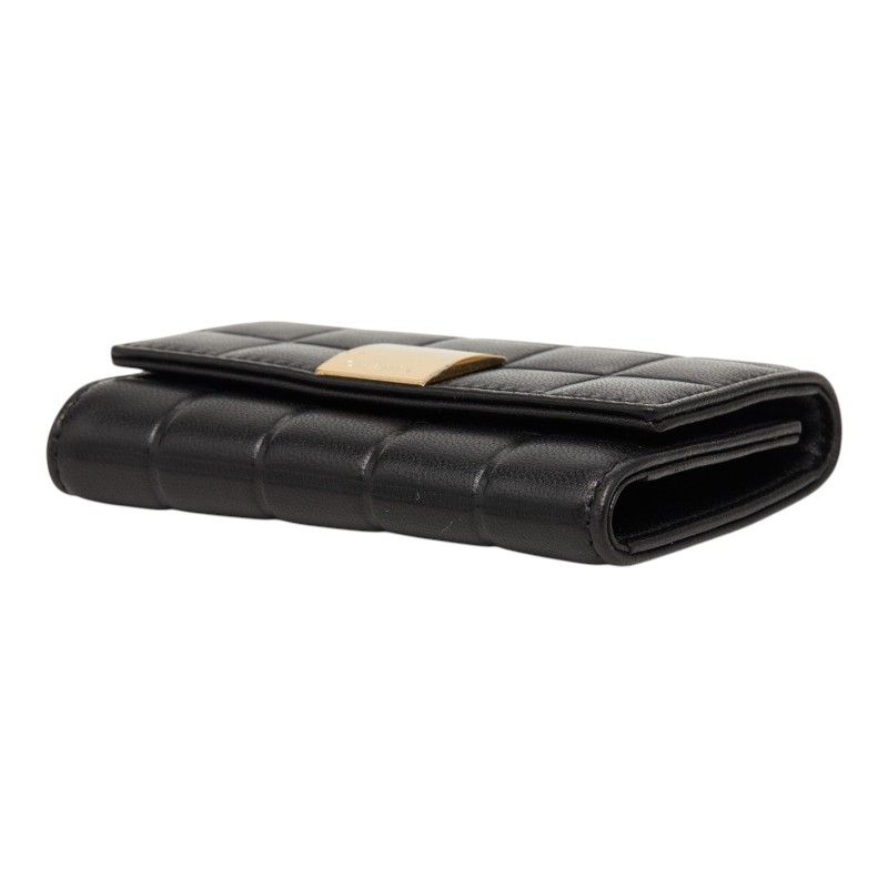 Chanel Choco Bar Key Case Black Leather Key Holder — view 4