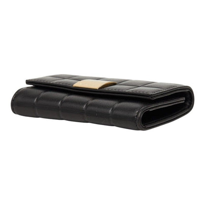Chanel Choco Bar Key Case Black Leather Key Holder — view 4