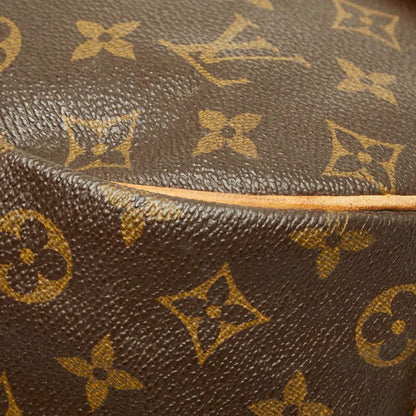 Louis Vuitton Monogram Saumur 35 Crossbody Shoulder Bag Brown Leather — view 4