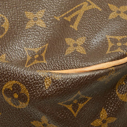 Louis Vuitton Monogram Saumur 35 Crossbody Shoulder Bag Brown Leather — view 6