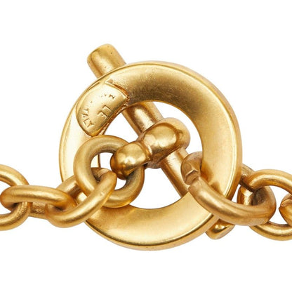 Celine Macadam Chain Pendant Gold Plated — view 6