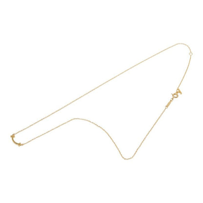 Tiffany & Co T Smile Mini Chain Pendant 18k Yellow Gold — view 4