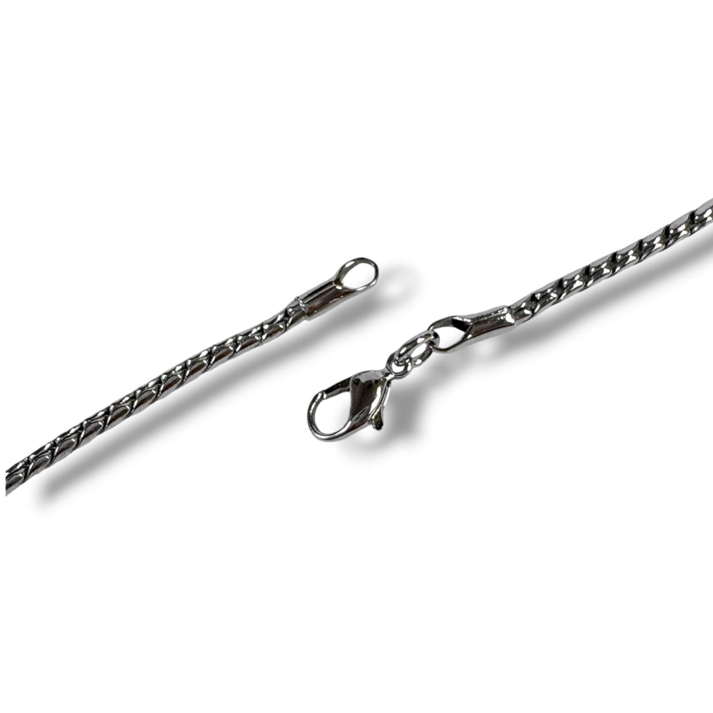 Dior Logo Necklace Silver Vintage — view 5