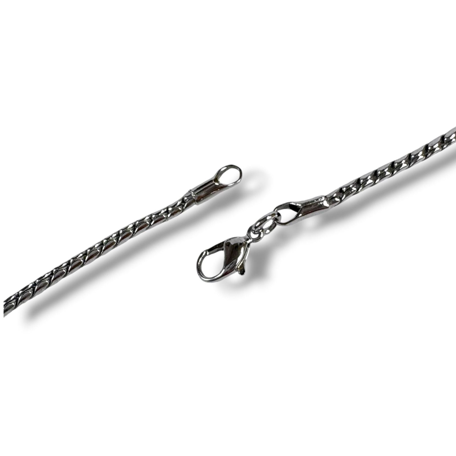Dior Logo Necklace Silver Vintage — view 5
