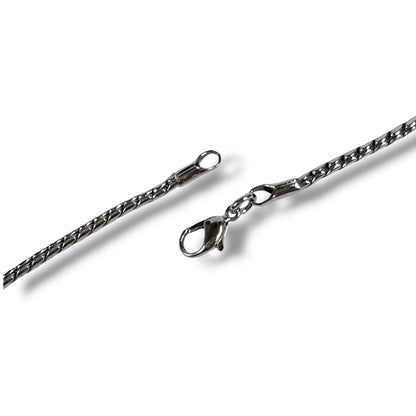 Dior Logo Necklace Silver Vintage — view 5