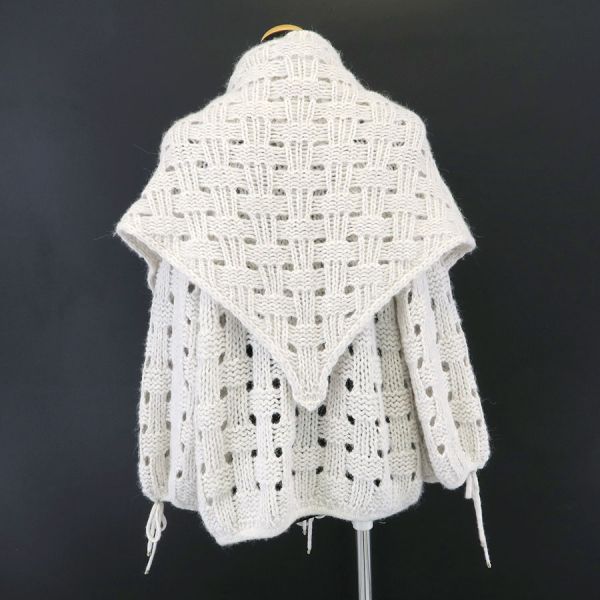 Chanel Knit Top with Shawl Sweater — view 2