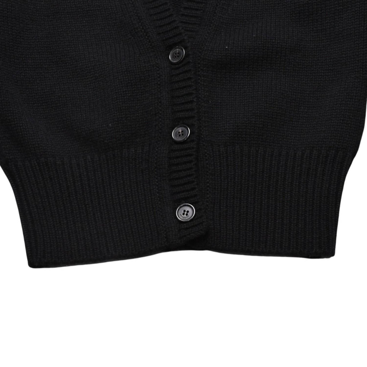 Saint Laurent Paris Cardigan Sequin Black — view 6