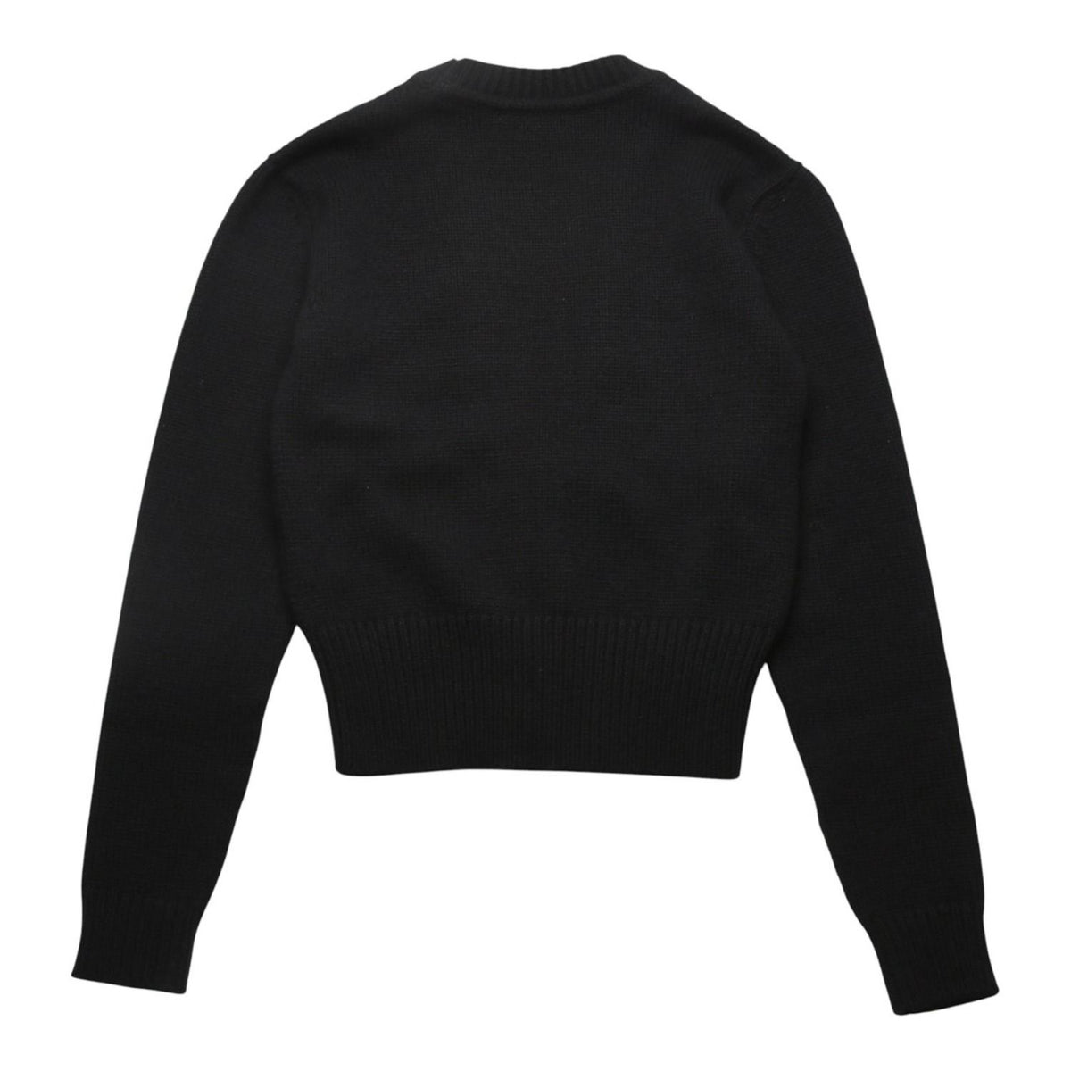 Saint Laurent Paris Cardigan Sequin Black — view 2