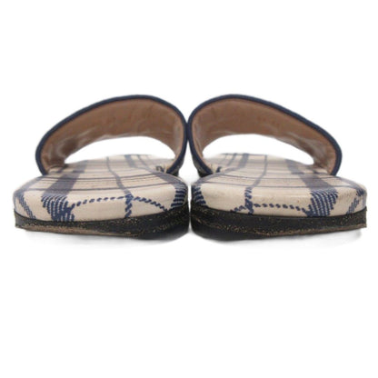 Dior Dway Slide Sandals Logo Plaid Slippers — view 4