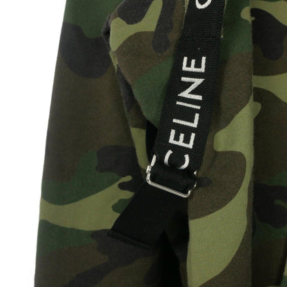 Celine Bands Hoodie Camouflage Long Sleeve XL Khaki — view 5