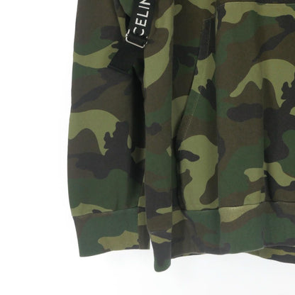 Celine Bands Hoodie Camouflage Long Sleeve XL Khaki — view 4