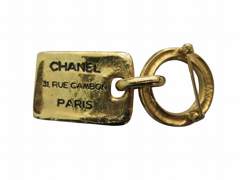 Chanel Brooch Gold — view 2