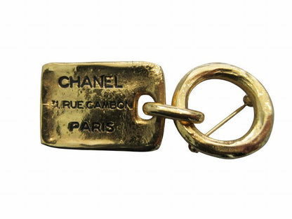 Chanel Brooch Gold